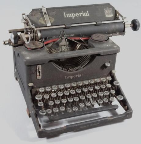 An early 20thC Imperial typewriter