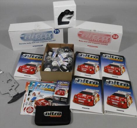 A Nitro Racer De Agostini model kit car set