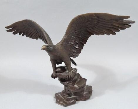 A Ronald Van Ruyckevelt bronze figure