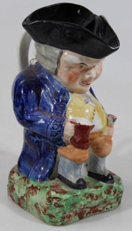 A Victorian Staffordshire Toby jug