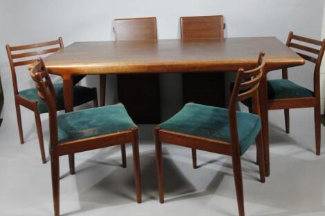 A 1970's retro dining suite