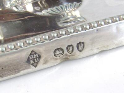 A cased set of four Victorian silver candlesticks - 8