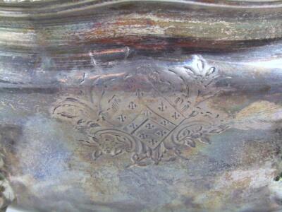 A set of four George III silver condiment bowls - 2