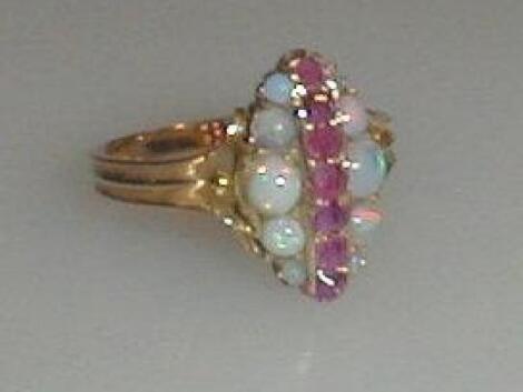 A Victorian dress ring