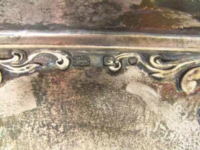 A set of four Victorian silver food covers - 13