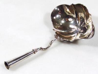 A George II silver ladle