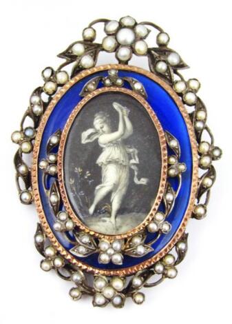 A Victorian brooch