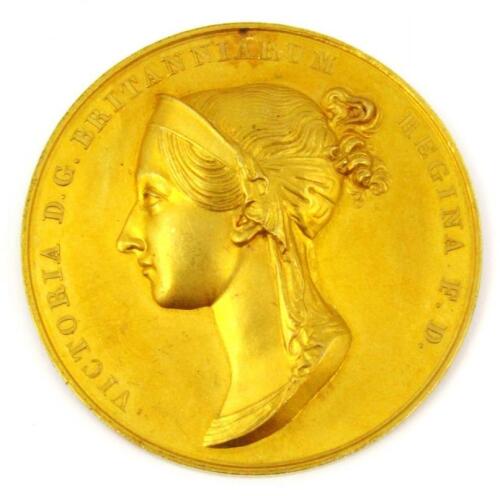 Coronation of Queen Victoria 1838 36mm dia. in gold Eimer 1315 the official Royal Mint issue by B.Pi