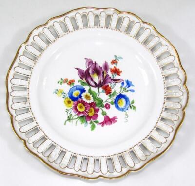 A set of modern Meissen cabinet plates - 2