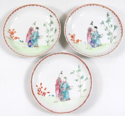 Various 18th and 19thC English Continental and Chinese porcelain - 2