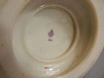 A Royal Worcester two handled vase and cover - 3