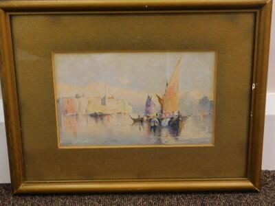 J.A.H. (19th/20thC). Venice scene - 2