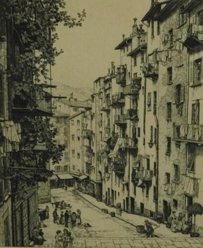 Frederick Marriott (1860-1941). Rue Guberantis