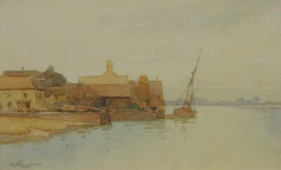 Adam Knight (1855-1931). From the pier head King's Lynn