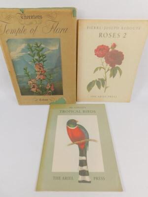 Illustrated. - 3 facsimile illustrated vols Fauna & Flora; Thornton's Temple of Floral