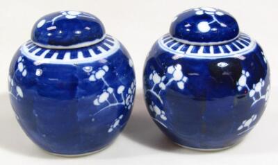 A 19thC Chinese blue and white vase - 20