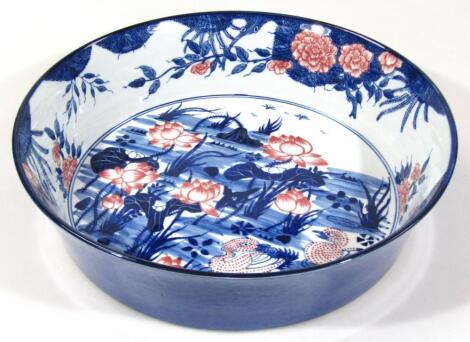 A Chinese porcelain dish