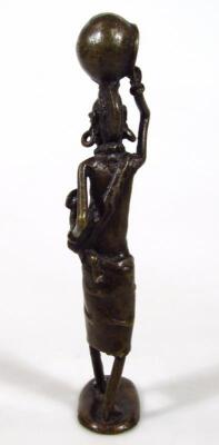 An African bronze style figure group - 3