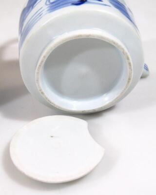 Various early 19thC and later blue and white porcelain - 14