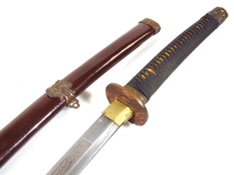 A 20thC Chinese sword