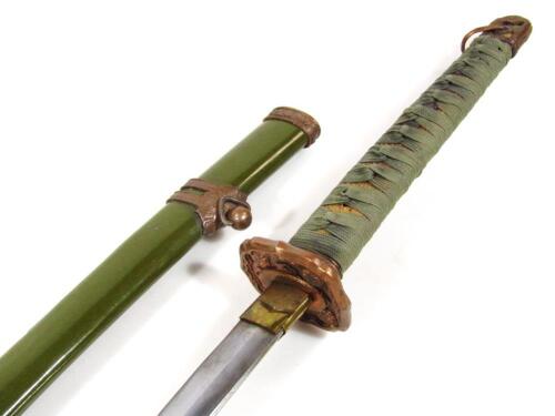 A Japanese Meiji period Samurai sword