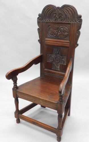 A Wainscot chair