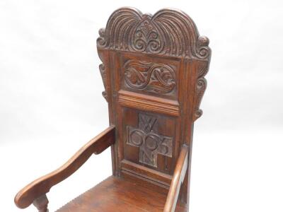 A Wainscot chair - 2