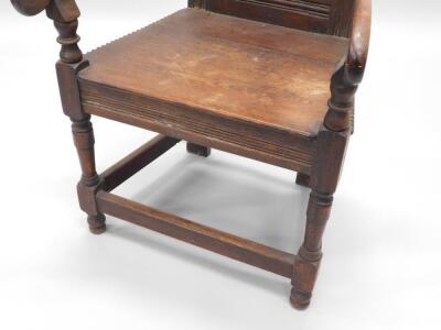 A Wainscot chair - 4