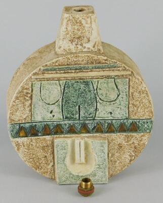 A Troika pottery table lamp base