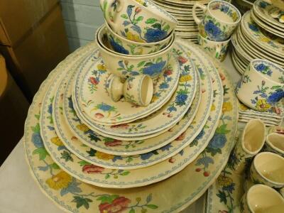 An extensive Mason's Patent Ironstone Regency pattern part dinner - 4