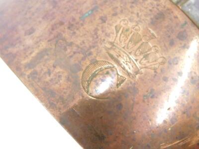 Two 19thC copper jelly moulds - 2