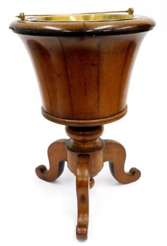 A 19thC Continental wine cooler