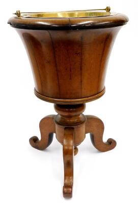 A 19thC Continental wine cooler