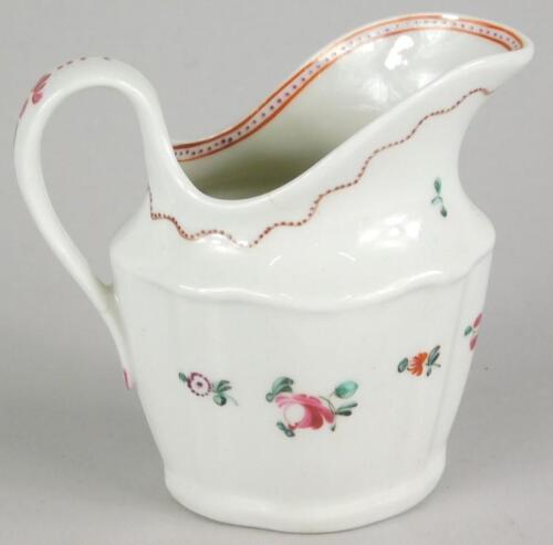 An early 19thC Newhall cream jug