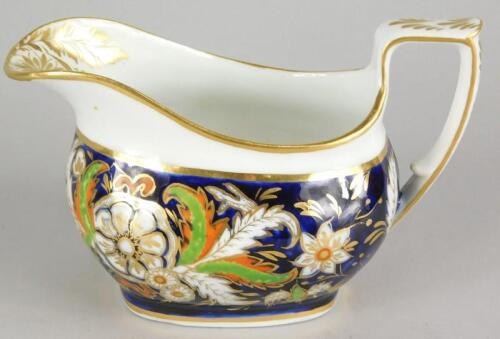 An early 19thC Newhall cream jug