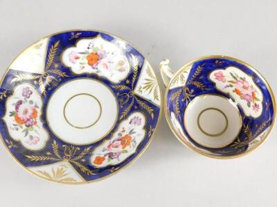 A 19thC Staffordshire cup and saucer - 2