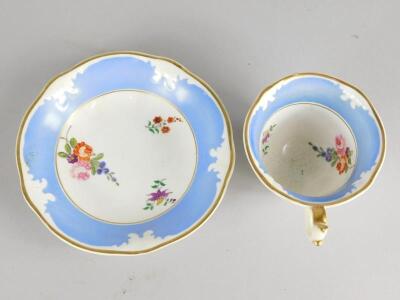 An early 19thC Rockingham cup and saucer - 2