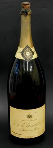 A Jeroboam bottle of Joseph Perrier Fils & Cie Brut Champagne