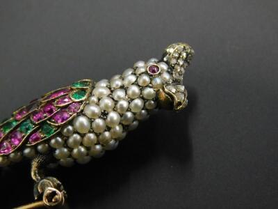 A Victorian bird brooch - 2