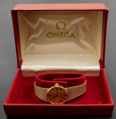 An 18ct gold Omega De Ville wristwatch - 2