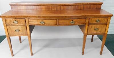 A George III mahogany sideboard