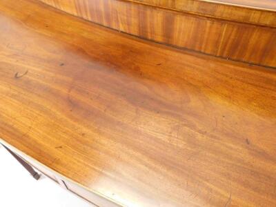 A George III mahogany sideboard - 4