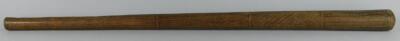 A 19thC Polynesian war club - 2