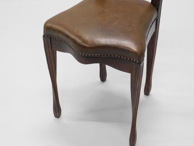 A late 19thC French Art Nouveau side chair - 3