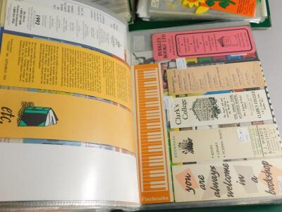 The Barbara Smith bookmark collection. Three folders of bookmarks - 3