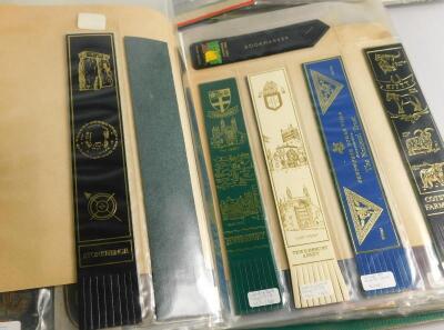 The Barbara Smith bookmark collection. Three folders of bookmarks - 4