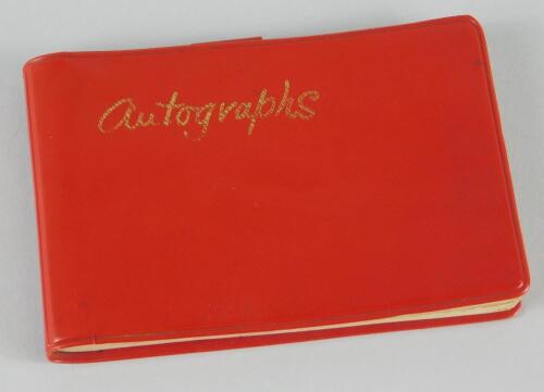 An autograph album