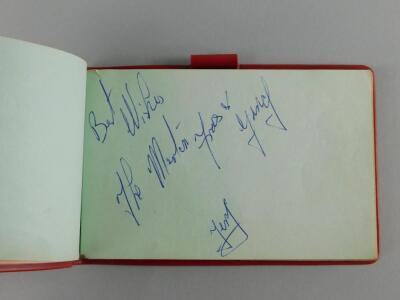 An autograph album - 3