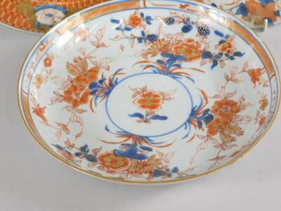 A late 18th/early 19thC Chinese export porcelain plate - 2