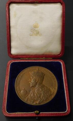 A 1911 George V bronze Coronation Medal